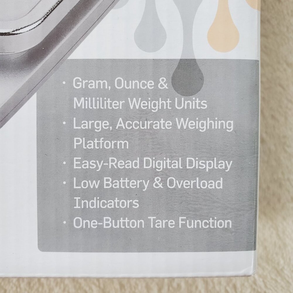 Digital Kitchen Scale - Multifunction, Lightweight 11 Pounds Capacity - Picture 4 of 10